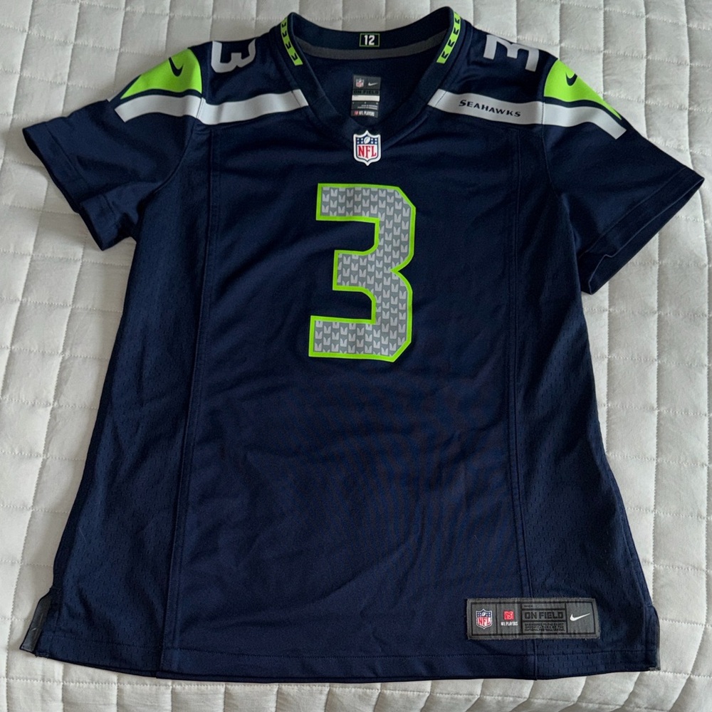 Nike Seahawks Russell Wilson Jersey